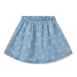 Spódnica jeansowa LIEWOOD Rio Cherry heart sandy / Denim