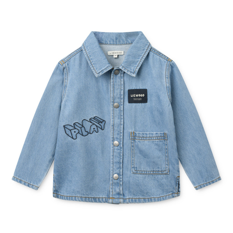 LIEWOOD Dziecięca koszula jeansowa Greg Play / Denim