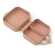 LIEWOOD Składany silikonowy lunchbox Elara Mood / Pale Tuscany