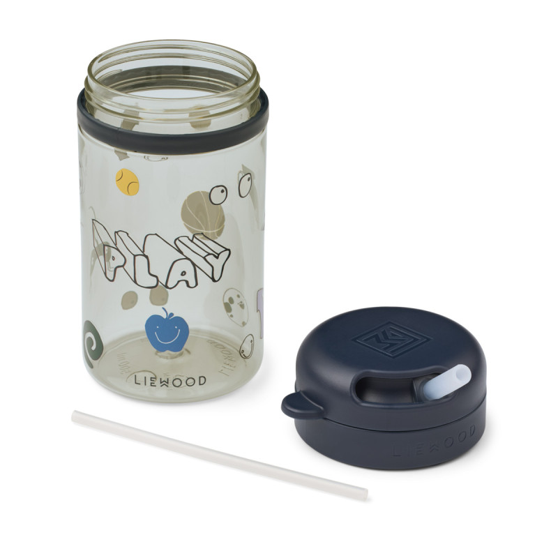 LIEWOOD Pavia kubek ze słomką 500 ml Play / Dusty Peppermint