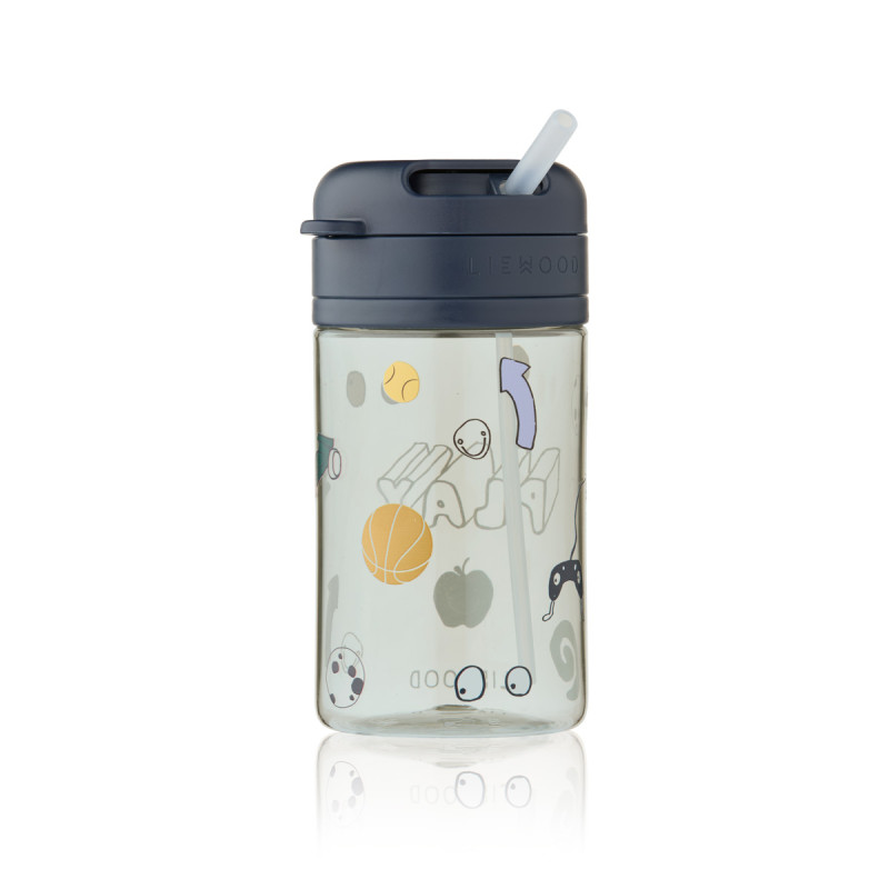 LIEWOOD Pavia kubek ze słomką 500 ml Play / Dusty Peppermint