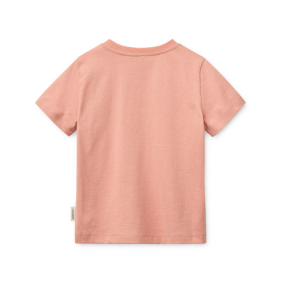 LIEWOOD Francis koszulka dziecięca Cherry heart / Rose blush