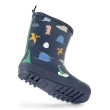 LIEWOOD dziecięce ocieplane kalosze Mason Dino roar / Classic navy