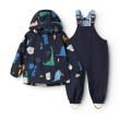 LIEWOOD zestaw przeciwdeszczowy Manu Dino roar / Classic navy