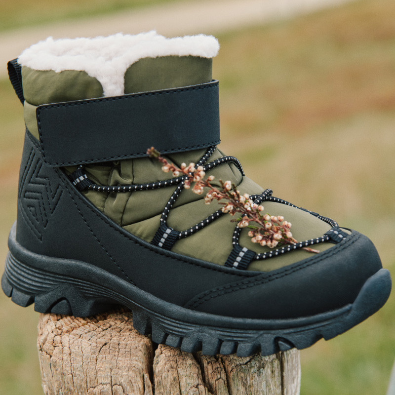 LIEWOOD ALIZA śniegowce Army brown