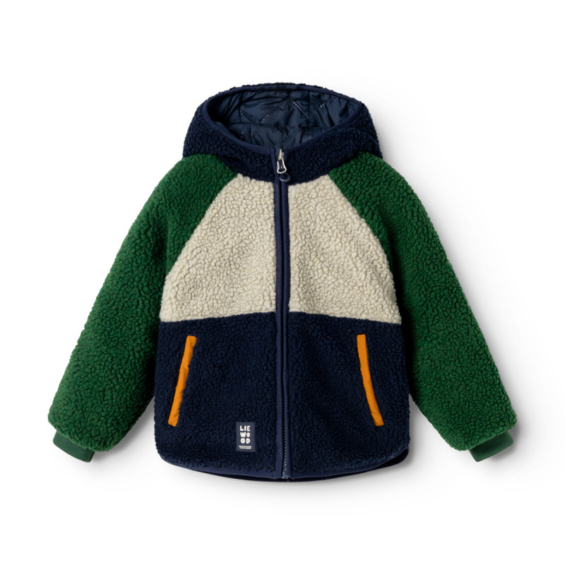 LIEWOOD JACKSON kurtka dwustronna Garden green multi mix