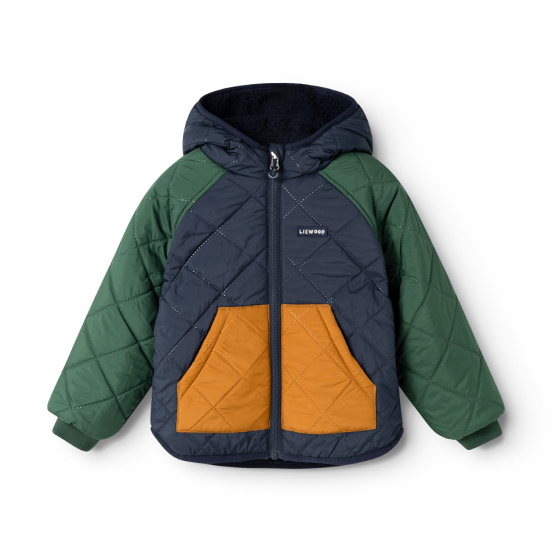 LIEWOOD JACKSON kurtka dwustronna Garden green multi mix