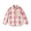 LIEWOOD Kurtka polarowa dla dzieci Nolan Mega Check / Rose blush