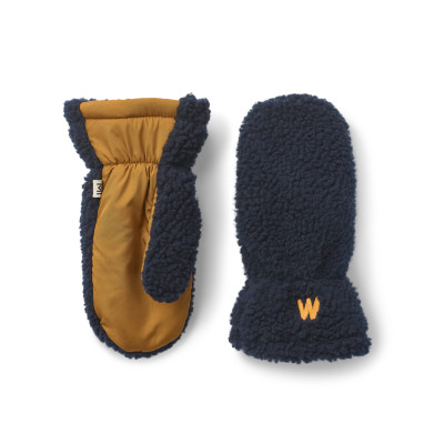 LIEWOOD GRETHE Rękawiczki polarowe Classic navy multi mix