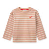 LIEWOOD TYLER bluzka w paski z długim rękawem Pale Tuscany / Sandy Stripe