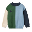 LIEWOOD ORLANE Sweter bawełniany Beach blue multi mix