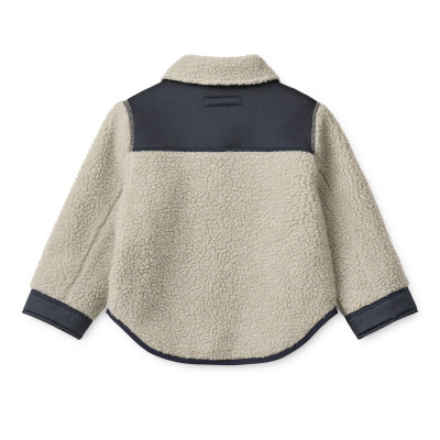 LIEWOOD ELIAN dziecięca koszula polarowa Mist / Classic navy