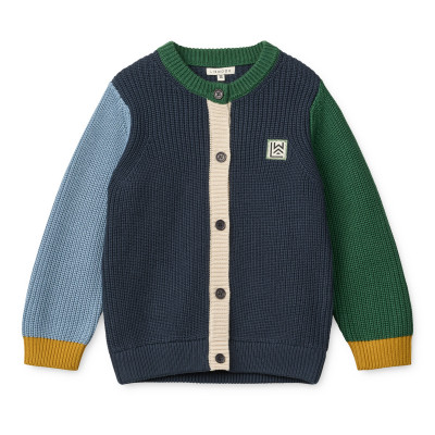 LIEWOOD THEA bawełniany kardigan Classic navy multi mix