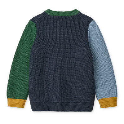 LIEWOOD THEA bawełniany kardigan Classic navy multi mix