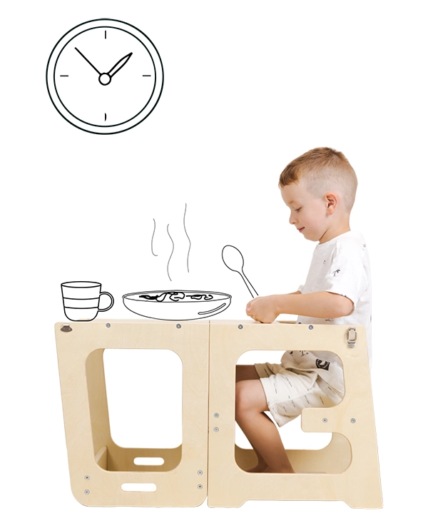 Wieża edukacyjna 2 w 1