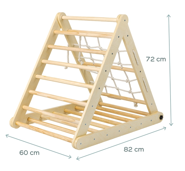 Trójkąt Piklera z liną – wymiary