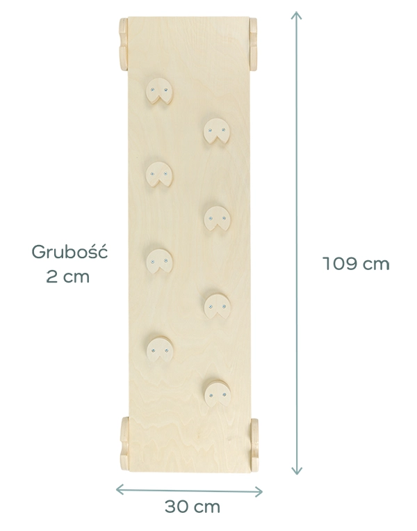 Wymiary zestawu Żyrafa