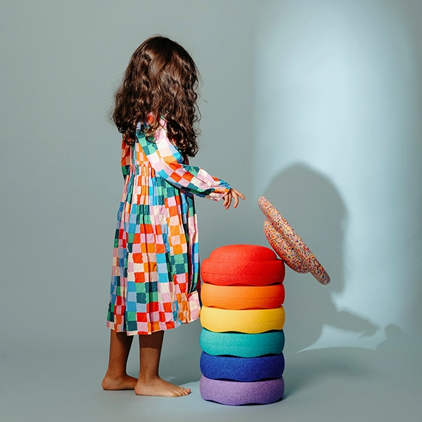 Stapelstein Original Set 6 szt. z deską do balansowania