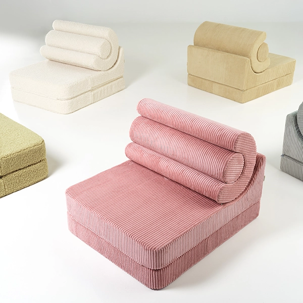 Rozkładany fotelik dziecięcy Wigiwama® – Pink Mousse Flipster