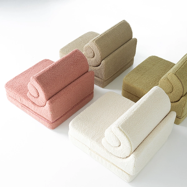 Rozkładany fotel dziecięcy Wigiwama® - Guava Pink Flipster