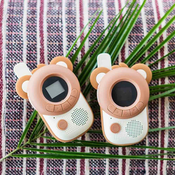 szczegóły krótkofalówki dziecięcej