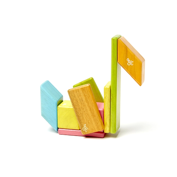 Magnetyczna układanka Tegu Tints 14 elementów w kształcie łabędzia