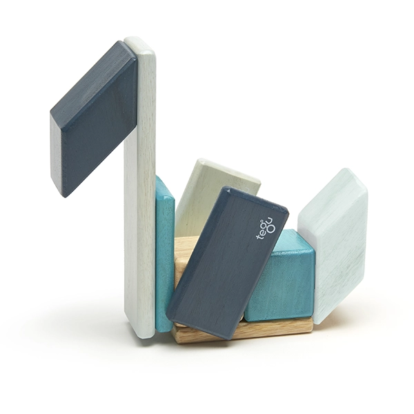 Magnetyczna układanka Tegu Blues 14 elementów w kształcie łabędzia