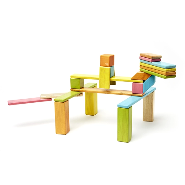 Magnetyczna układanka Tegu Tints 24 el. w kształcie dinozaura