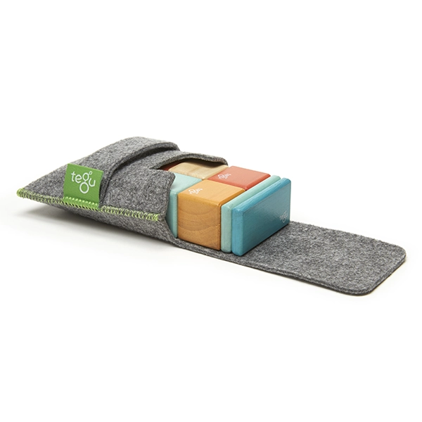 Magnetyczna układanka Tegu travel set Sunset 8 elementów w etui