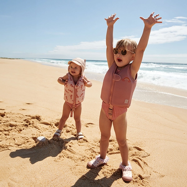 LIEWOOD kamizelka do pływania Dove Seahorse Apple Blossom