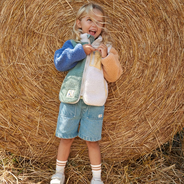 LIEWOOD Kurtka polarowa dla dzieci Nolan Peppermint multi mix