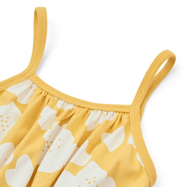 LIEWOOD sukienka Mollie Flower / Lemon yellow