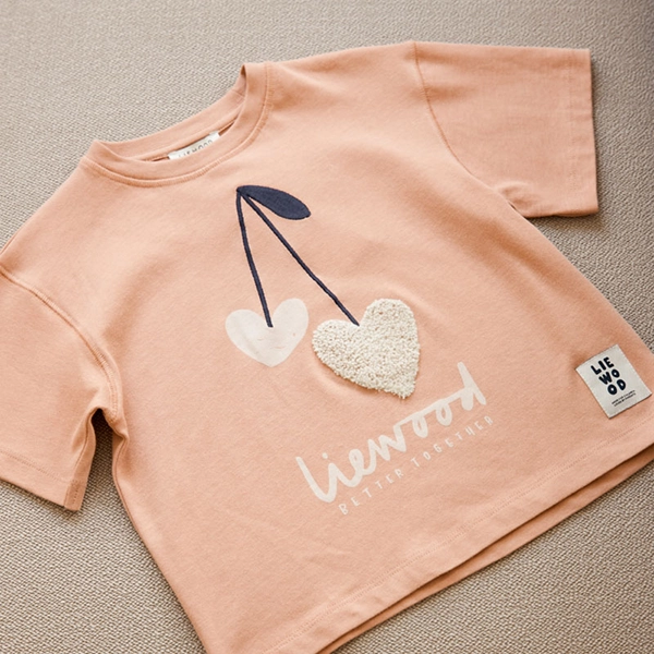 LIEWOOD Tyler koszulka Sweethearts / Pale tuscany