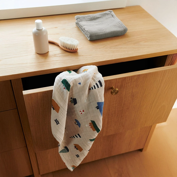 LIEWOOD pieluszki muślinowe Lewis 2 sztuki Sailing / Dove blue mix