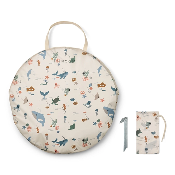 LIEWOOD namiot plażowy z basenem Everett Sea creature / Sandy