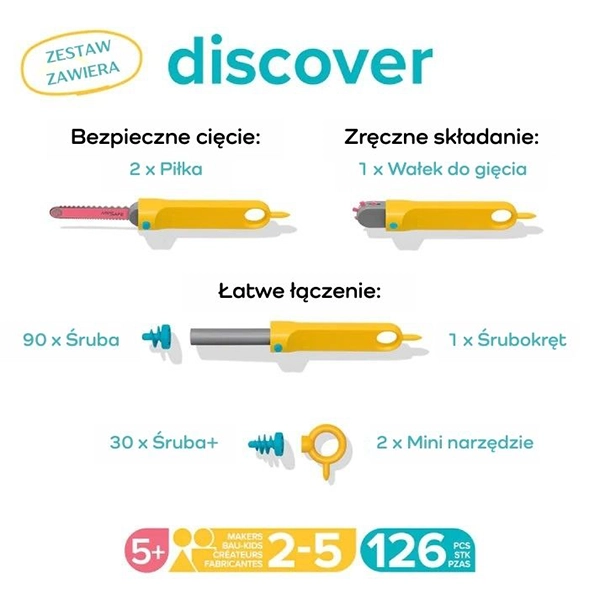 Makedo Discover Zestaw