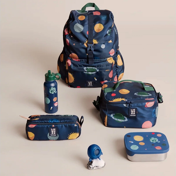 LIEWOOD torba termiczna na lunch Toby Universe / Classic Navy