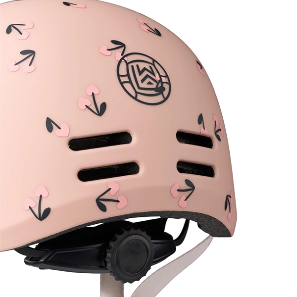 LIEWOOD kask rowerowy Milly Cherry heart / Rosey LIEWOOD kask rowerowy Milly Cherry heart / Rosey