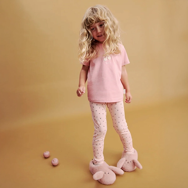 LIEWOOD Legginsy MARIEN Mini Cherry heart / Rosey