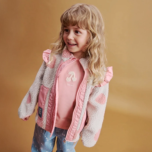 LIEWOOD Kurtka polarowa dla dzieci Noam Rose blush mix LIEWOOD Kurtka polarowa dla dzieci Noam Rose blush mix