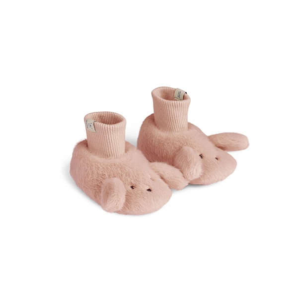 LIEWOOD pluszowe kapcie dziecięce Beth Rabbit Pale tuscany