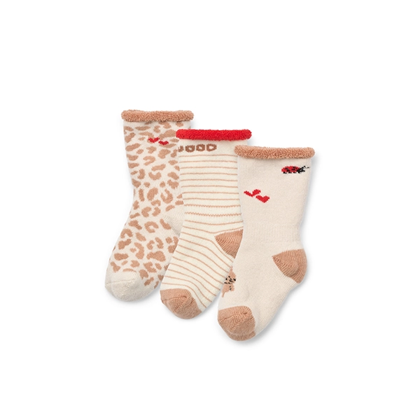 LIEWOOD ELOY Skarpetki niemowlęce 3 pary Wild child multi mix