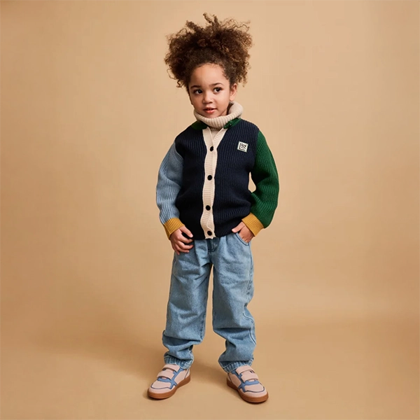 LIEWOOD THEA bawełniany kardigan Classic navy multi mix